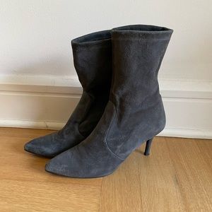 Stuart Weitzman sock ankle boots